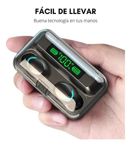 AUDIFONOS F9 POWER BANK