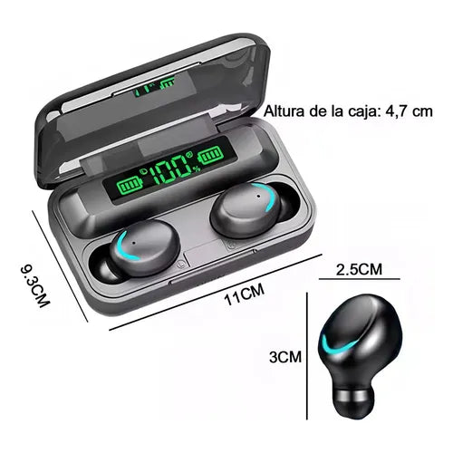 AUDIFONOS F9 POWER BANK