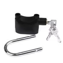 CANDADO ALARMA PARA MOTOS .EN ACERO