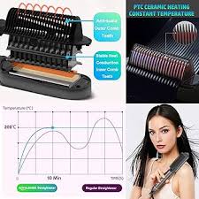 CEPILLO ALISADOR. Temperatura ajustable de 130°C a 200°C